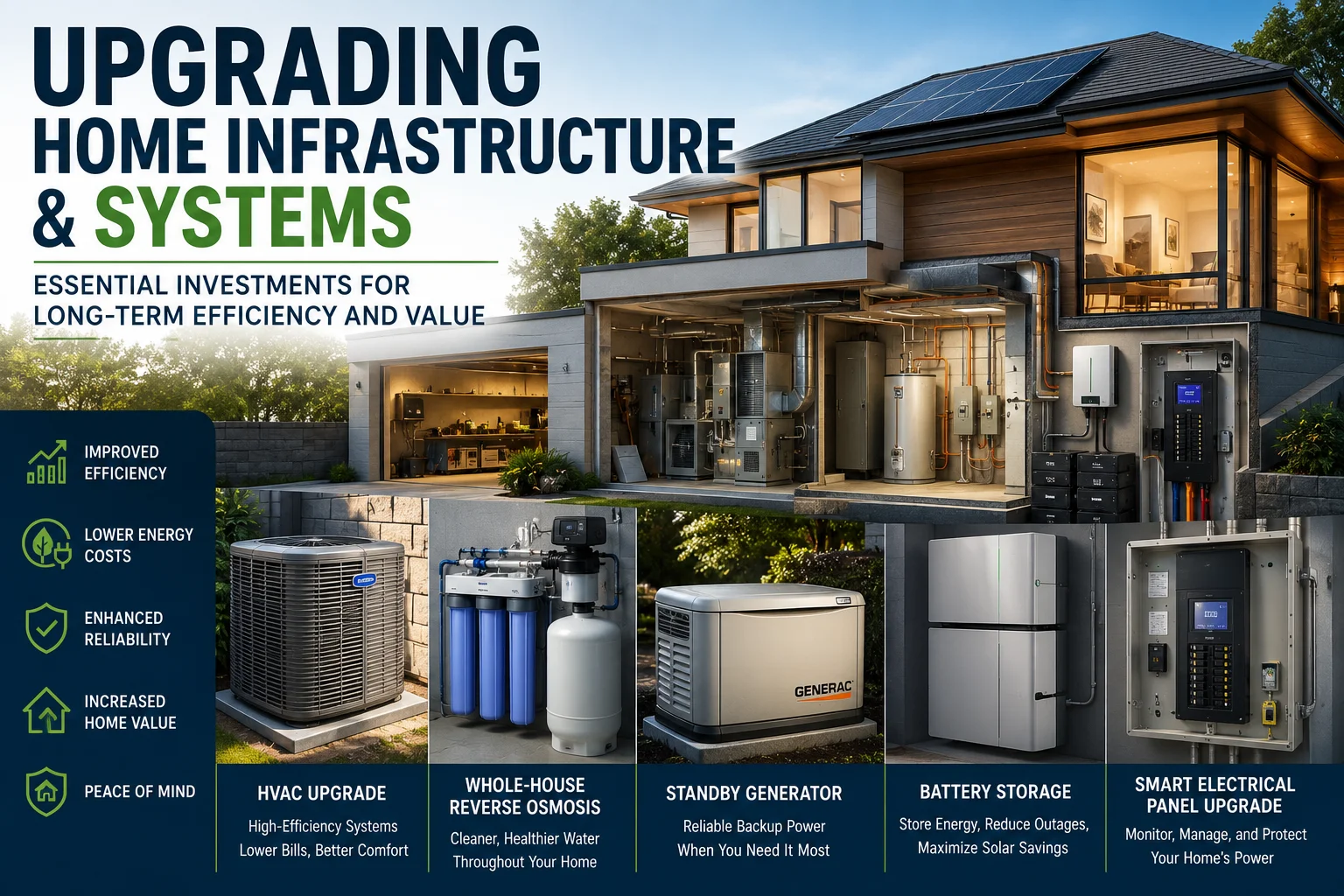 Upgrading Home Infrastructure & Systems: Essential Investments for Long-Term Efficiency and Value