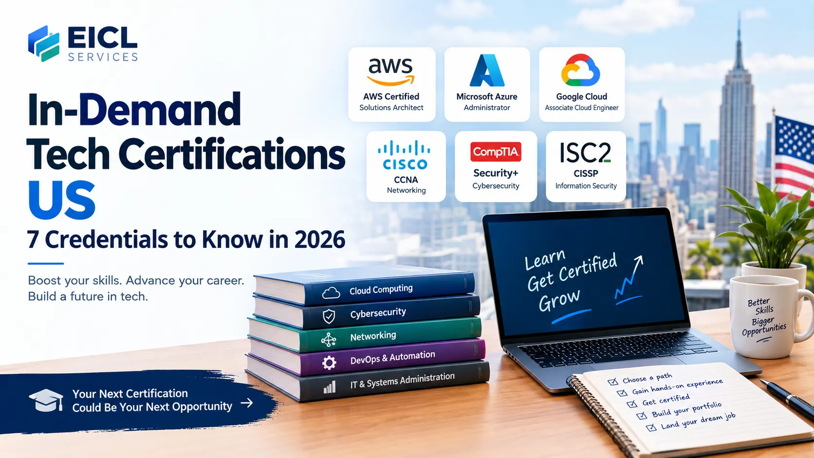 In-Demand Tech Certifications US: 2026 Guide